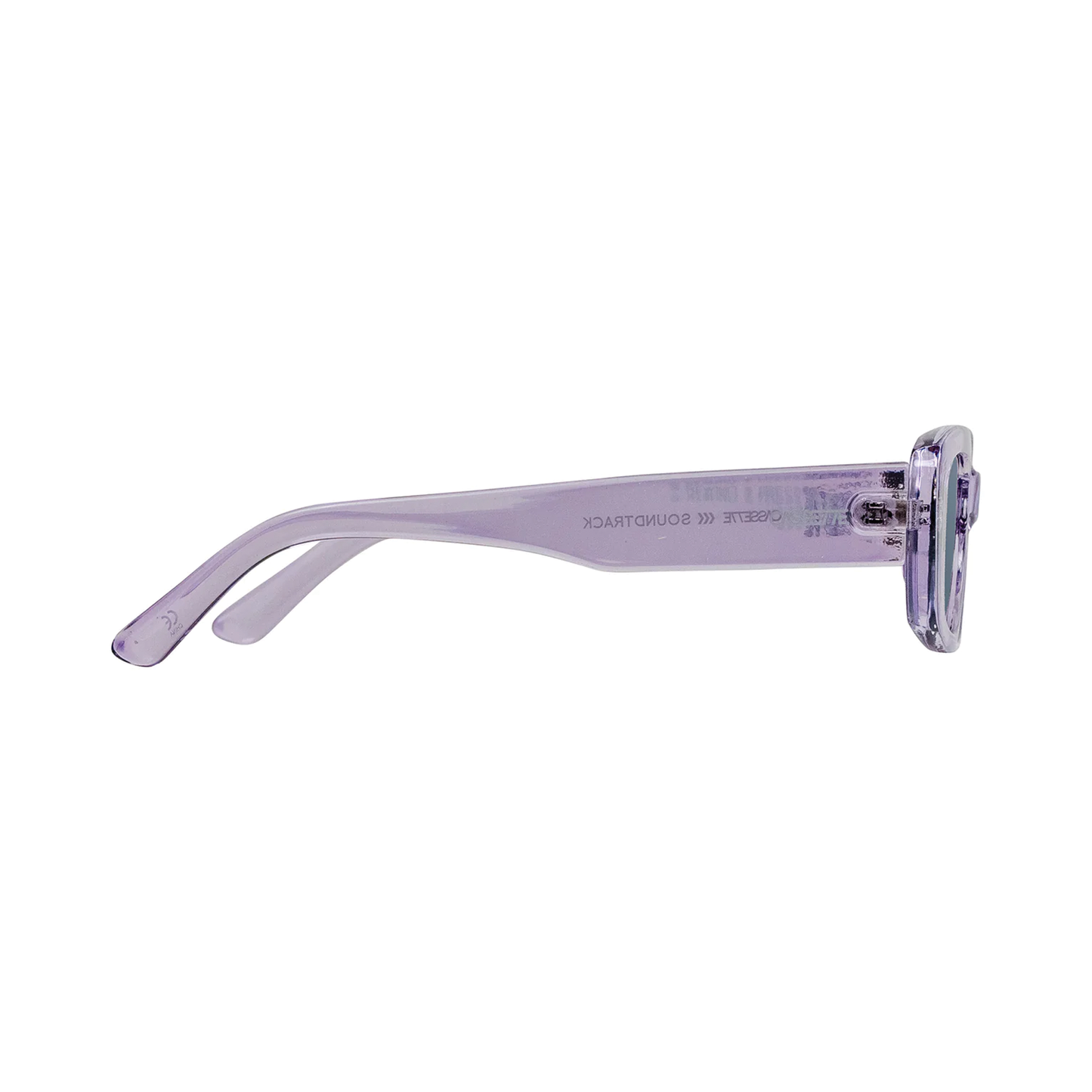 Cassette Soundtrack Sunglasses - Lavender / Smoke Lens