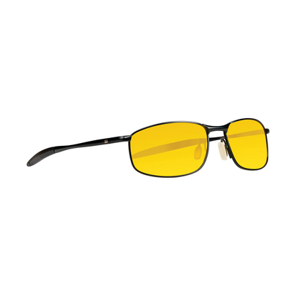 Cassette Mixer Sunglasses - Vinyl / Semi-Polarized Ali G Yellow Lens