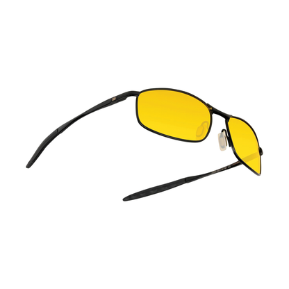Cassette Mixer Sunglasses - Vinyl / Semi-Polarized Ali G Yellow Lens