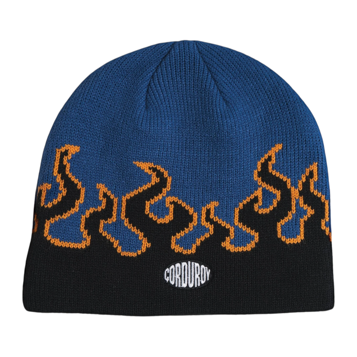 Corduroy LL Burn Skully Beanie - Very Blue
