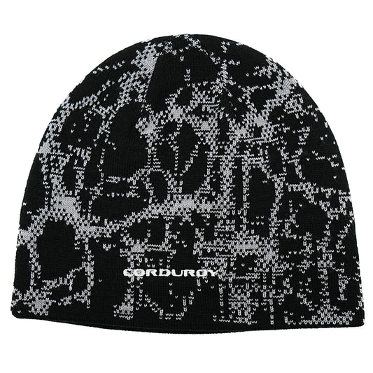 Corduroy Neuron Beanie - Black