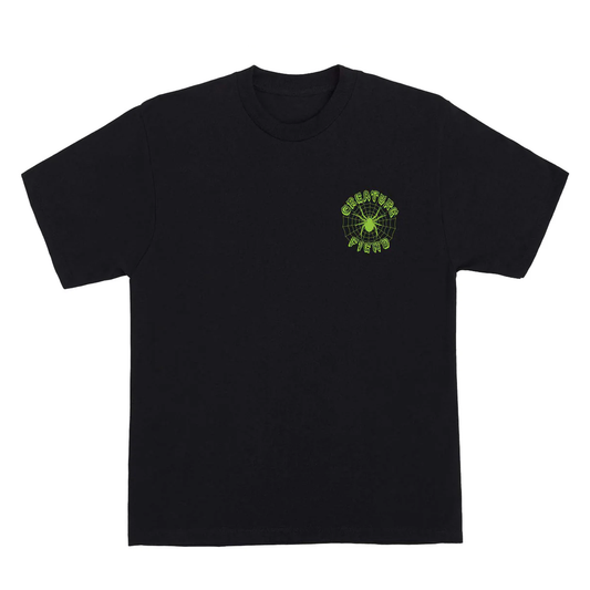 Creature Web Logo Tee - Black