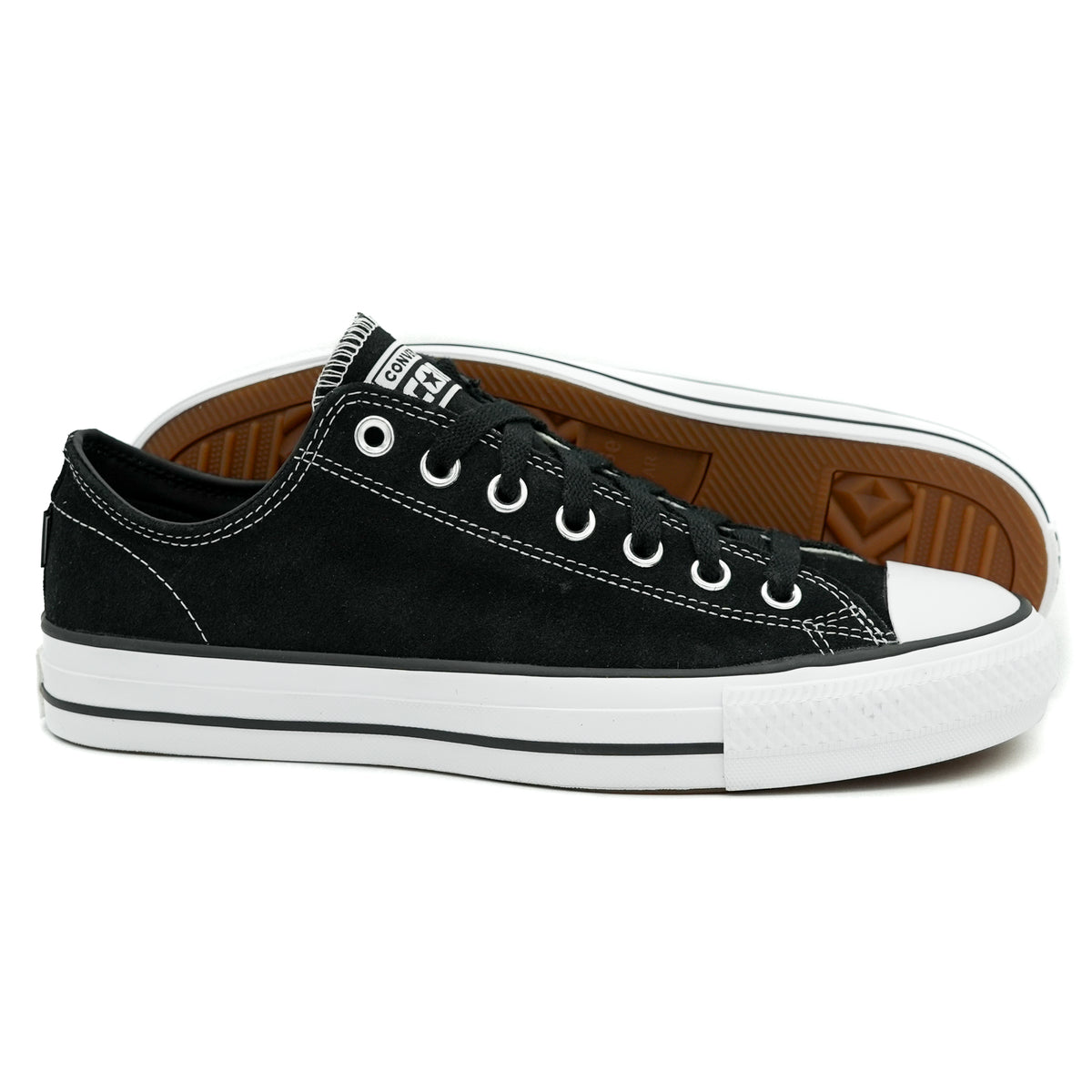 Converse Cons CTAS Pro Low Suede - Black / White – Time Machine 
