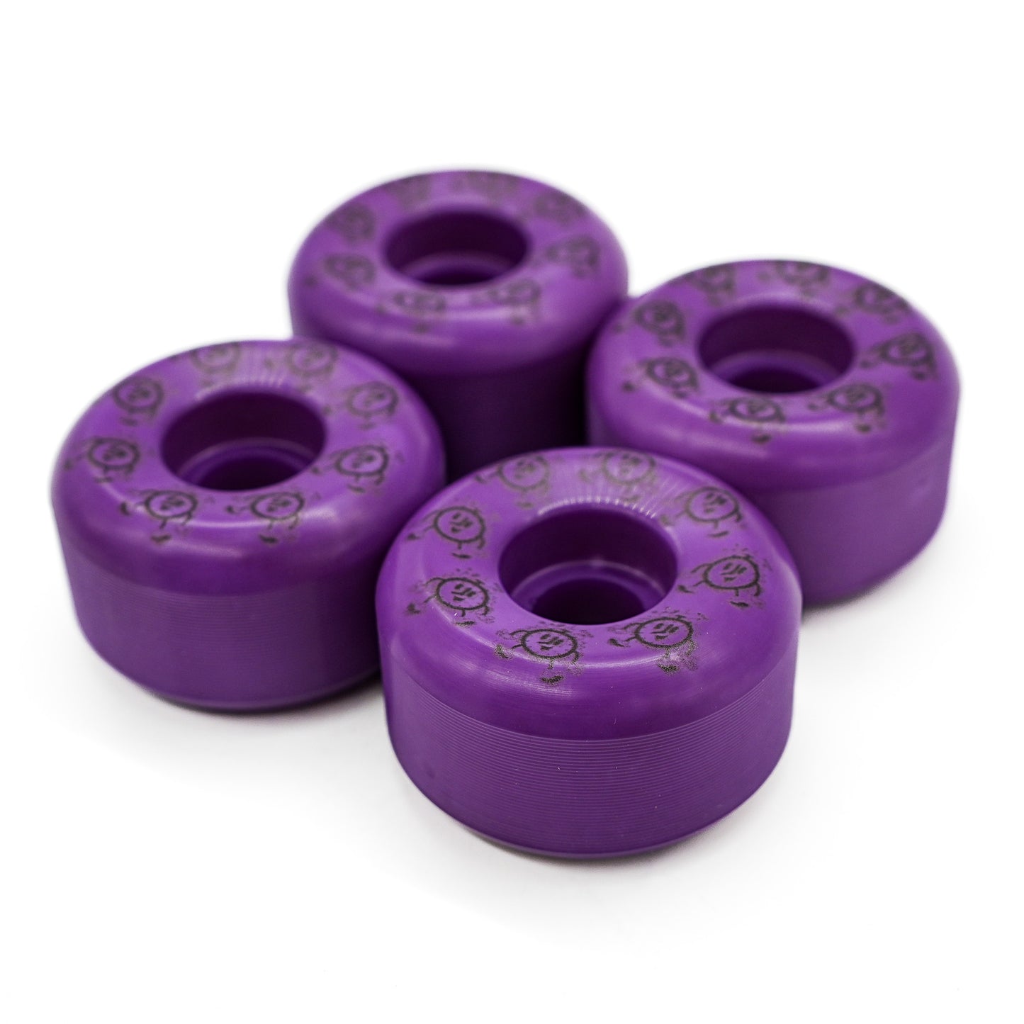 Time Machine Conical Wheels Purple 99a - 54mm