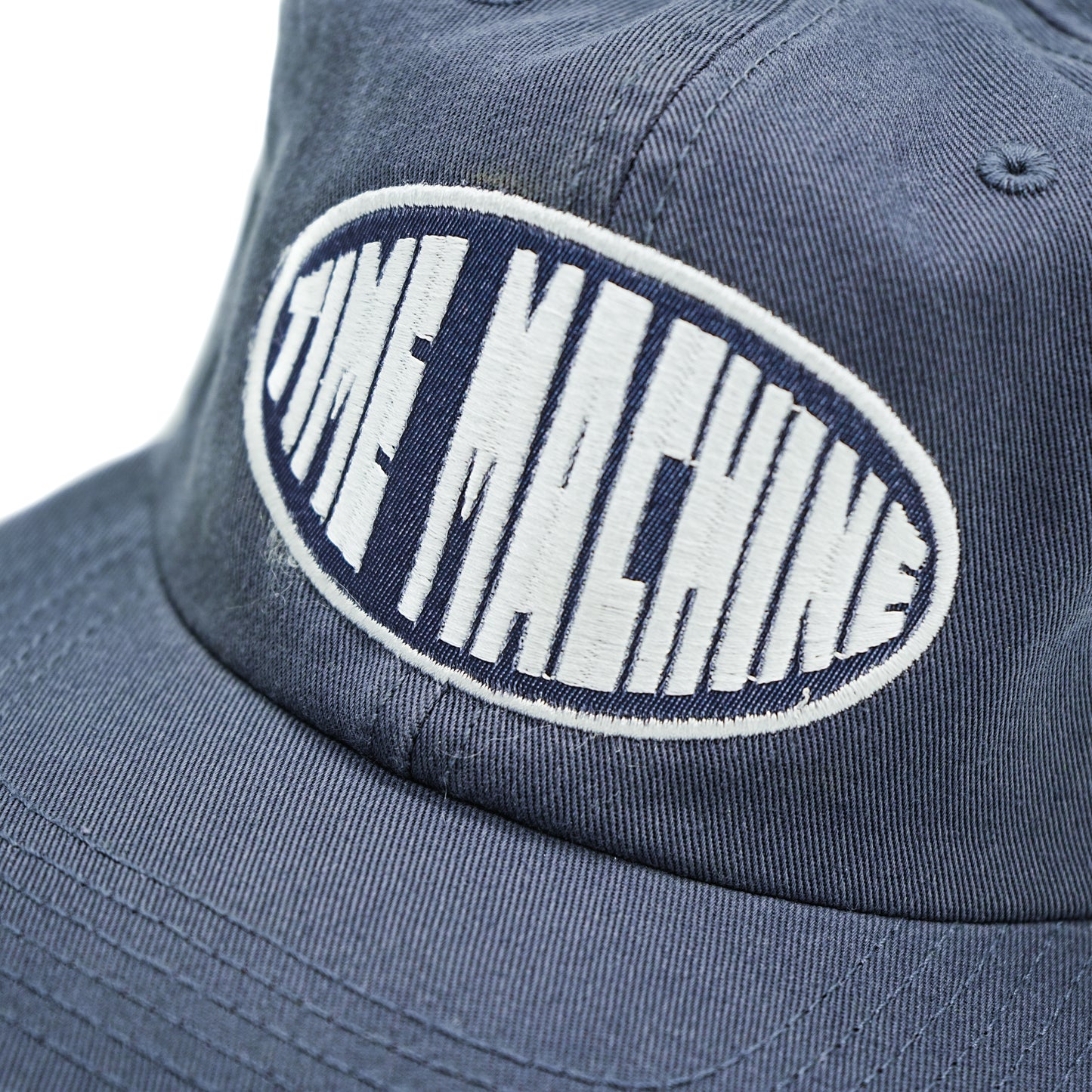 Time Machine Oval Logo Hat - Stone Blue