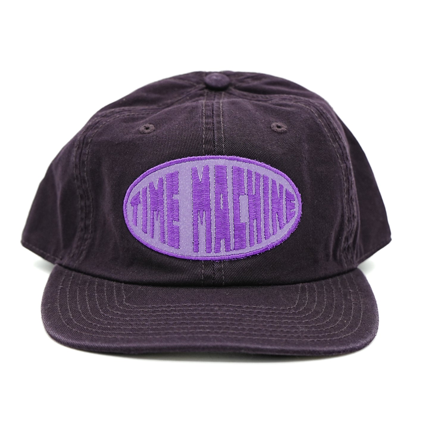 Time Machine Oval Logo Hat - Plum