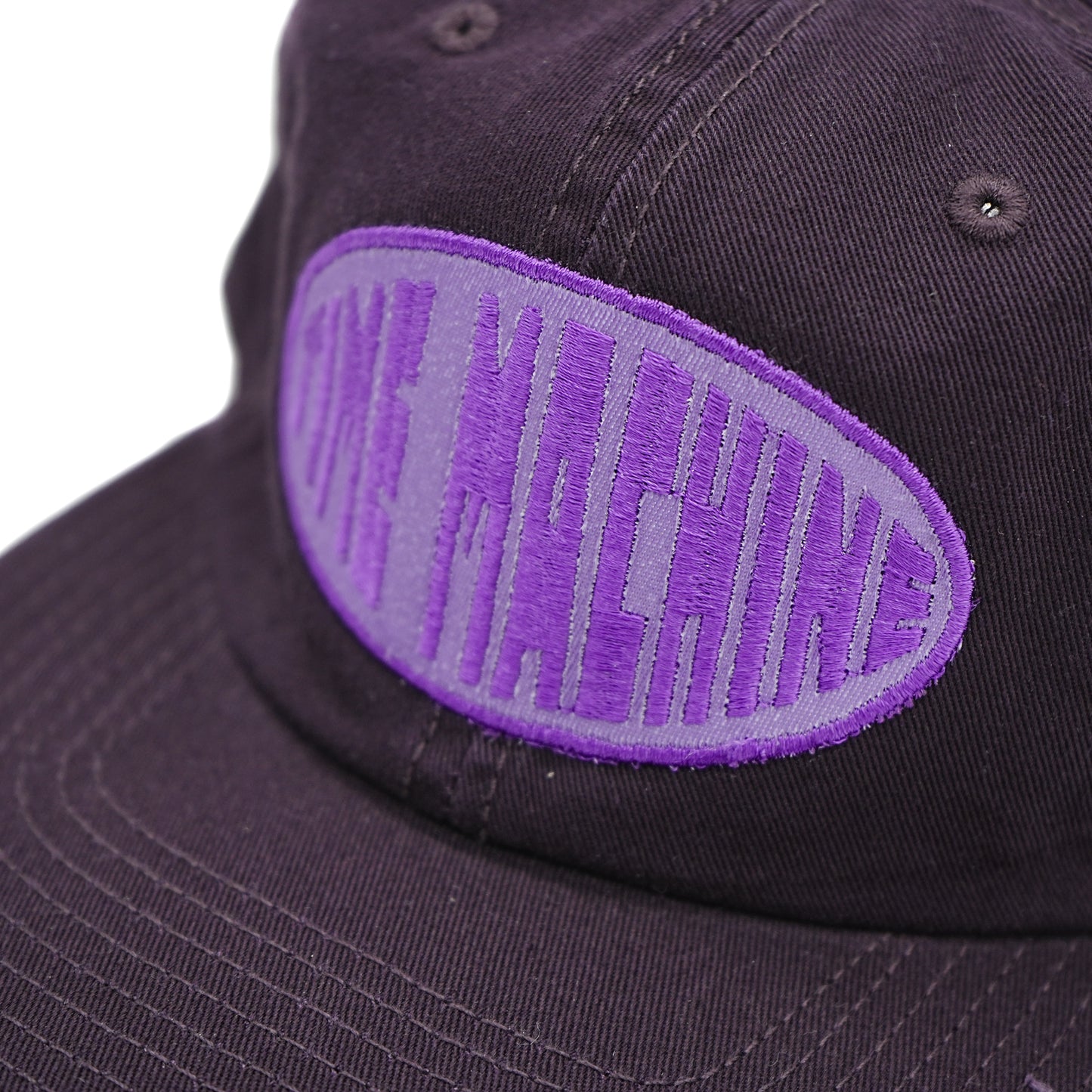 Time Machine Oval Logo Hat - Plum