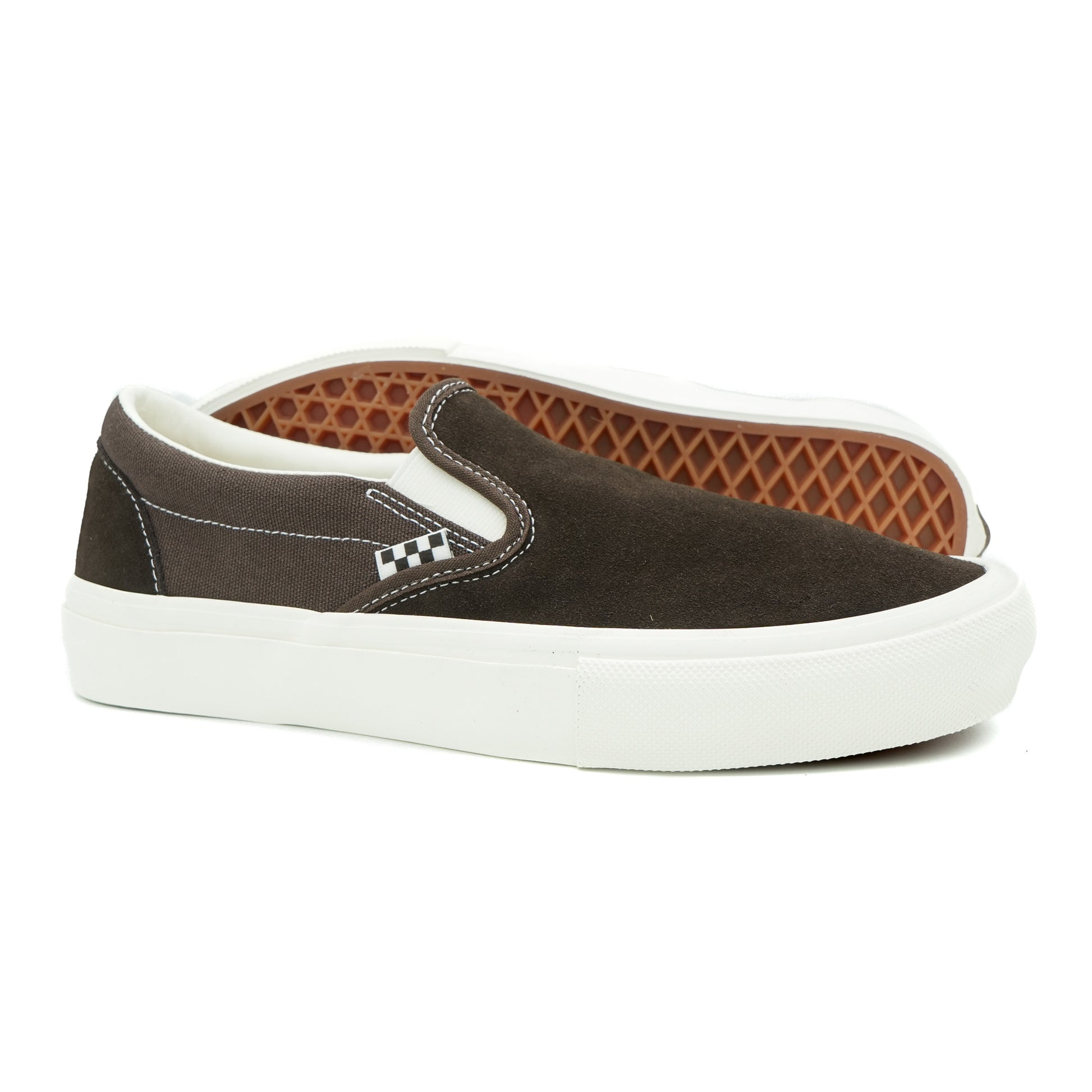Vans Skate Slip-On Chocolate Brown – Time Machine Skateshop