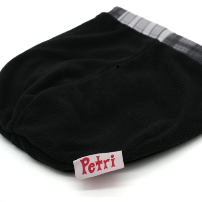 Petri Plaid Beanie - Black / White
