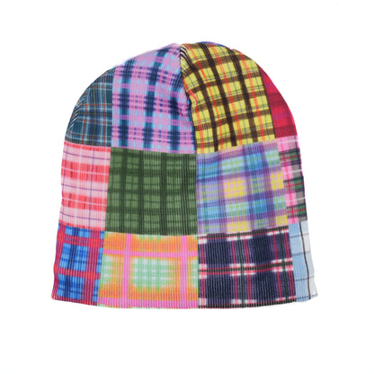 Petri Plaid Beanie - Multicolor