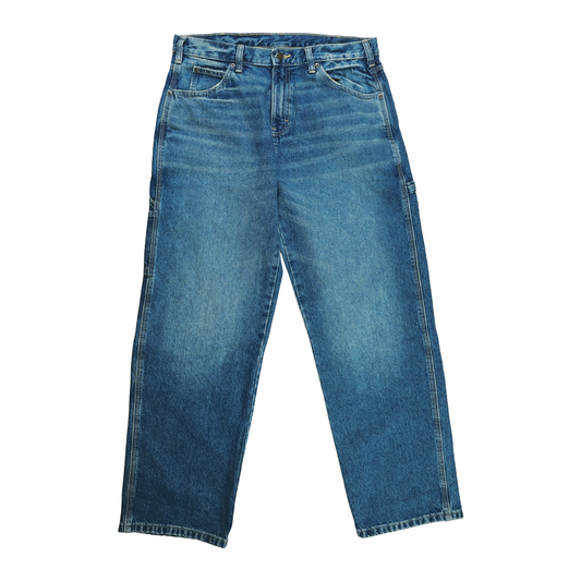 Dickies Worn In 1993 Carpenter Denim Pants - Vickery Wash