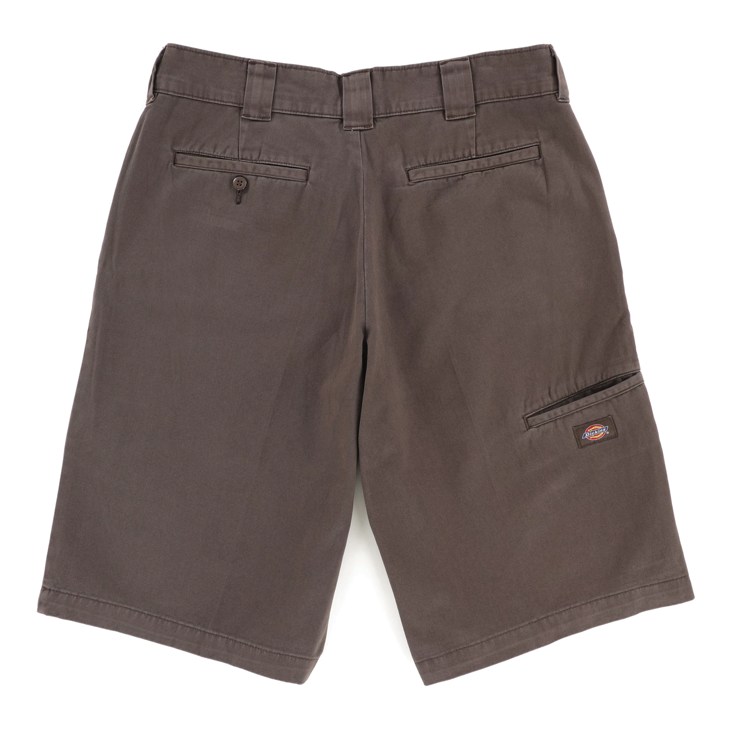 Dickies Worn In Loose 13" Work Shorts - Dark Brown