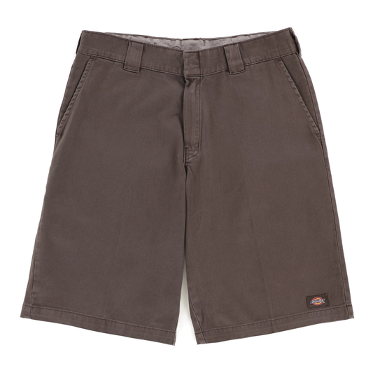 Dickies Worn In Loose 13" Work Shorts - Dark Brown