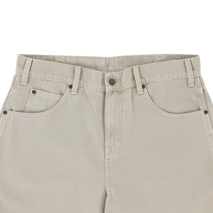Dickies Worn In Relaxed 13" Duck Shorts - Silver Birch