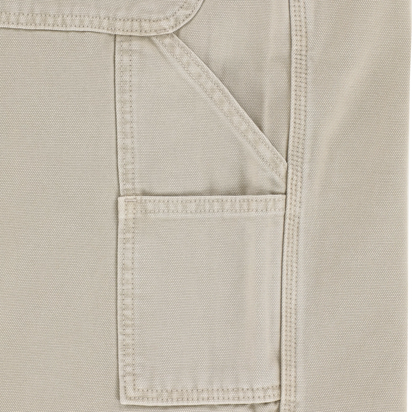 Dickies Worn In Relaxed 13" Duck Shorts - Silver Birch