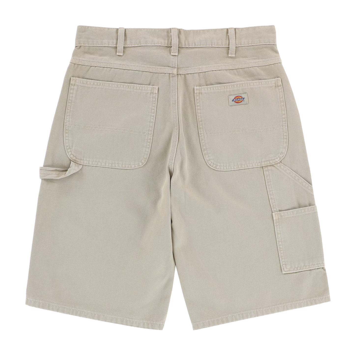 Dickies Worn In Relaxed 13" Duck Shorts - Silver Birch