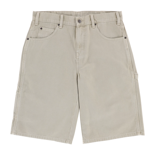 Dickies Worn In Relaxed 13" Duck Shorts - Silver Birch