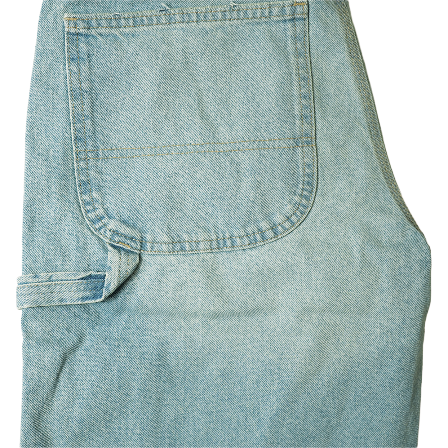 Dickies Worn In Relaxed 13" Denim Shorts - Light Wash