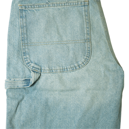 Dickies Worn In Relaxed 13" Denim Shorts - Light Wash