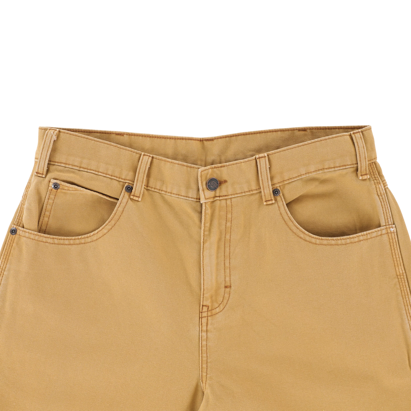 Dickies Worn In Relaxed 13" Duck Shorts - Brown