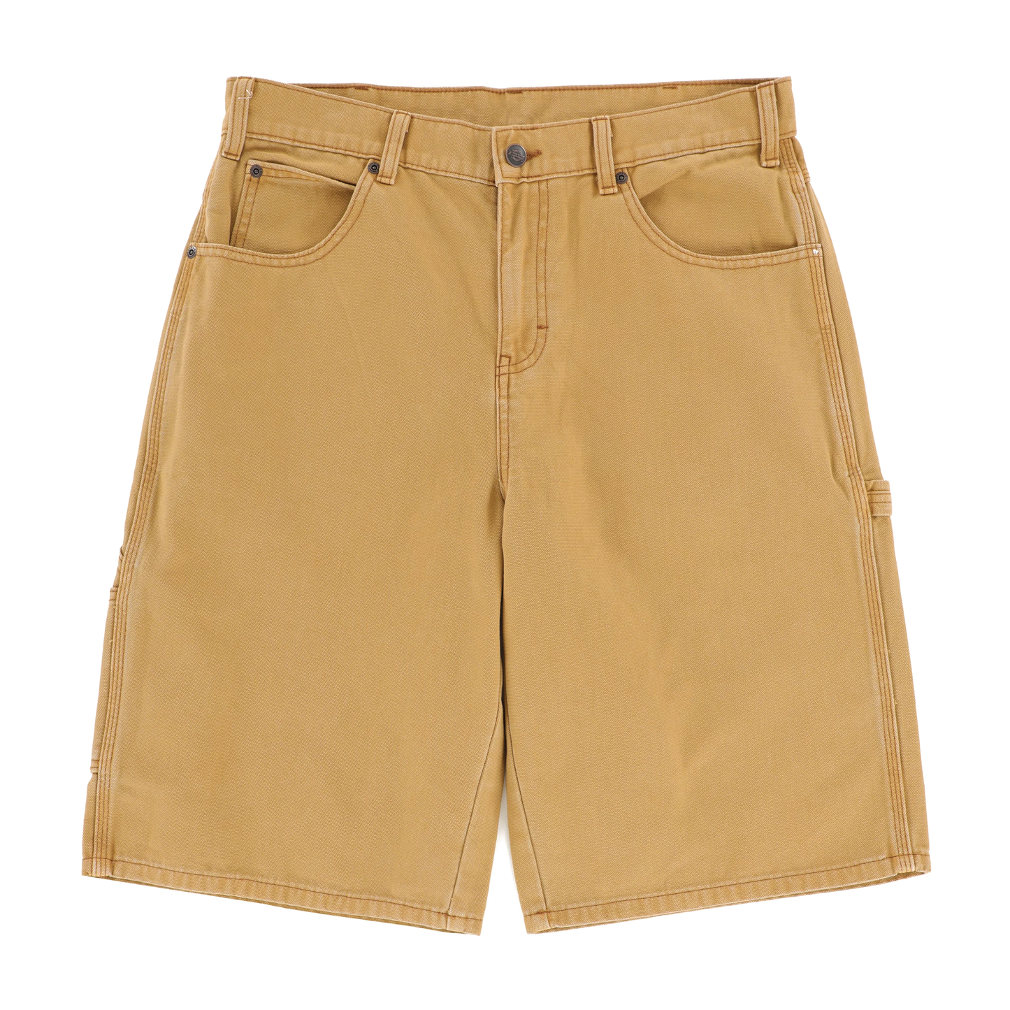 Dickies Worn In Relaxed 13" Duck Shorts - Brown