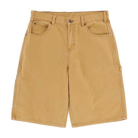 Dickies Worn In Relaxed 13" Duck Shorts - Brown