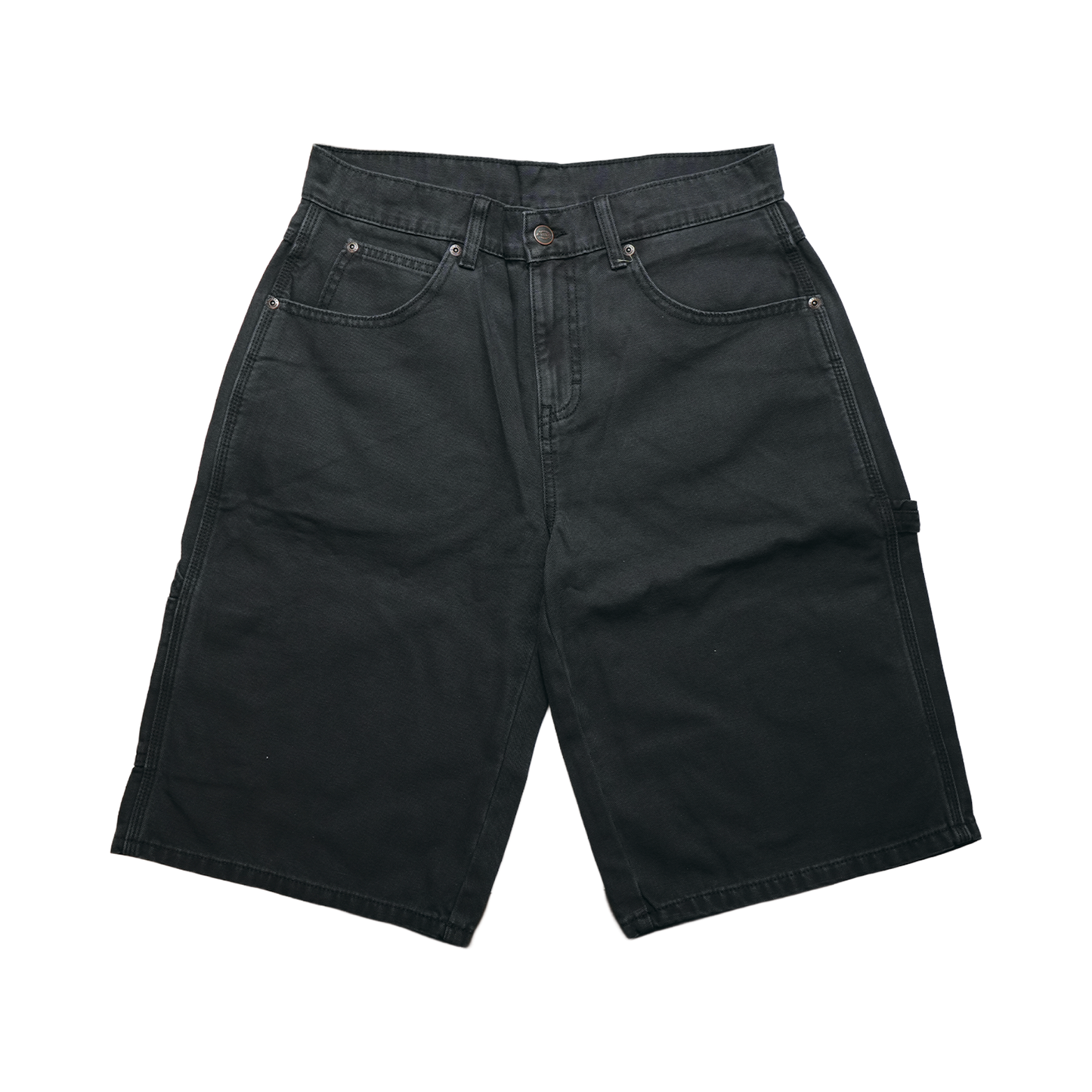 Dickies Worn In Relaxed 13" Duck Shorts - Black
