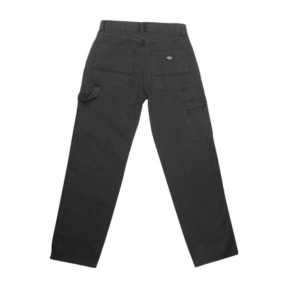 Dickies Worn In Duck Carpenter Pant -  Black