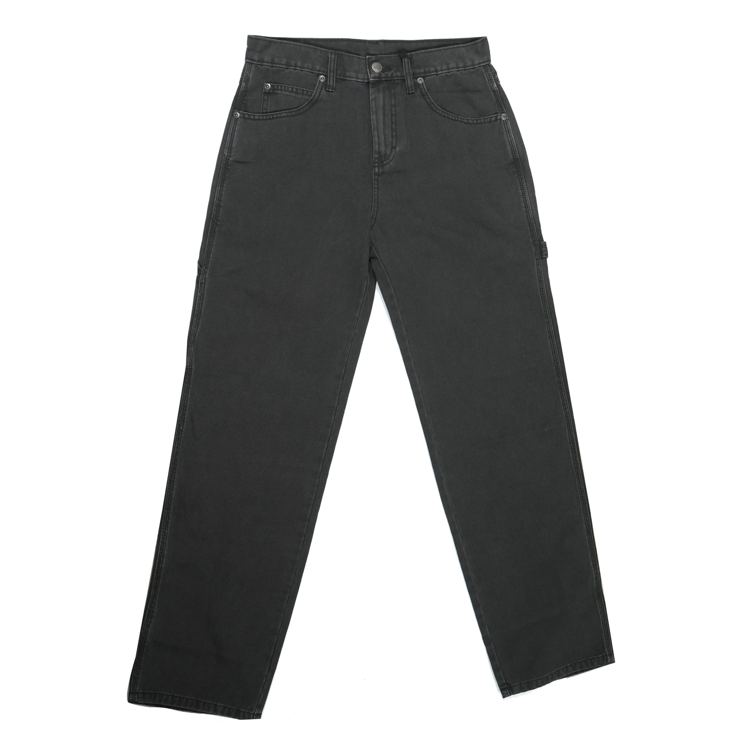 Dickies Worn In Duck Carpenter Pant -  Black