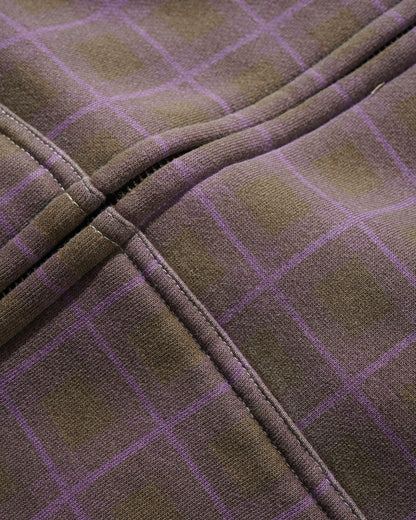 Butter Goods Eruption Zip-Thru Hoodie - Plaid