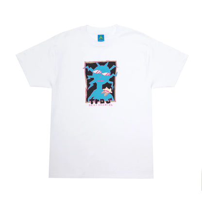 Frog Shoulder Frog Tee - White