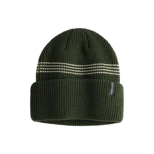 Autumn Mini-Stripe Beanie - Sycamore