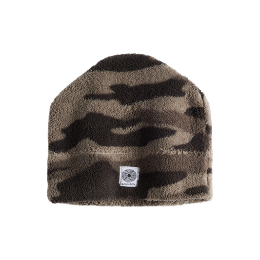 Autumn MTN Goat Beanie - Camo Grey