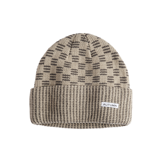Autumn Squared Beanie - Steam Grey
