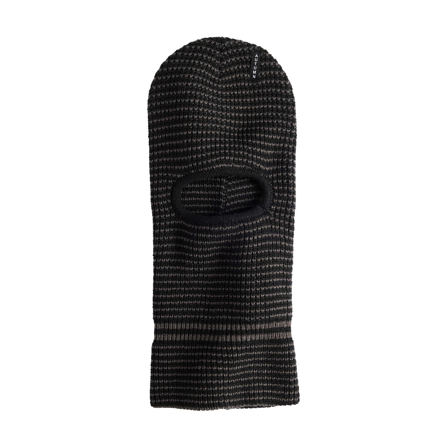 Autumn Striped Mask - Black