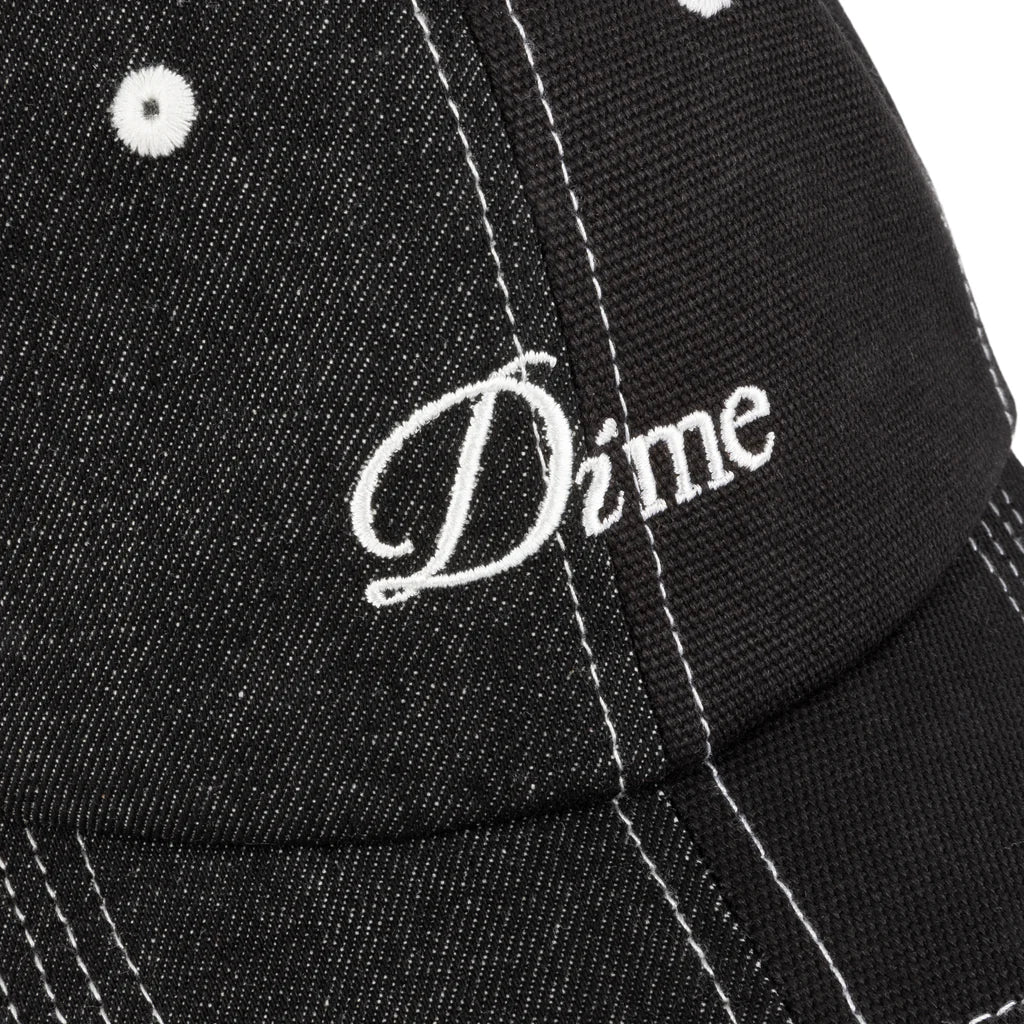 Dime Split Low Pro Hat - Black