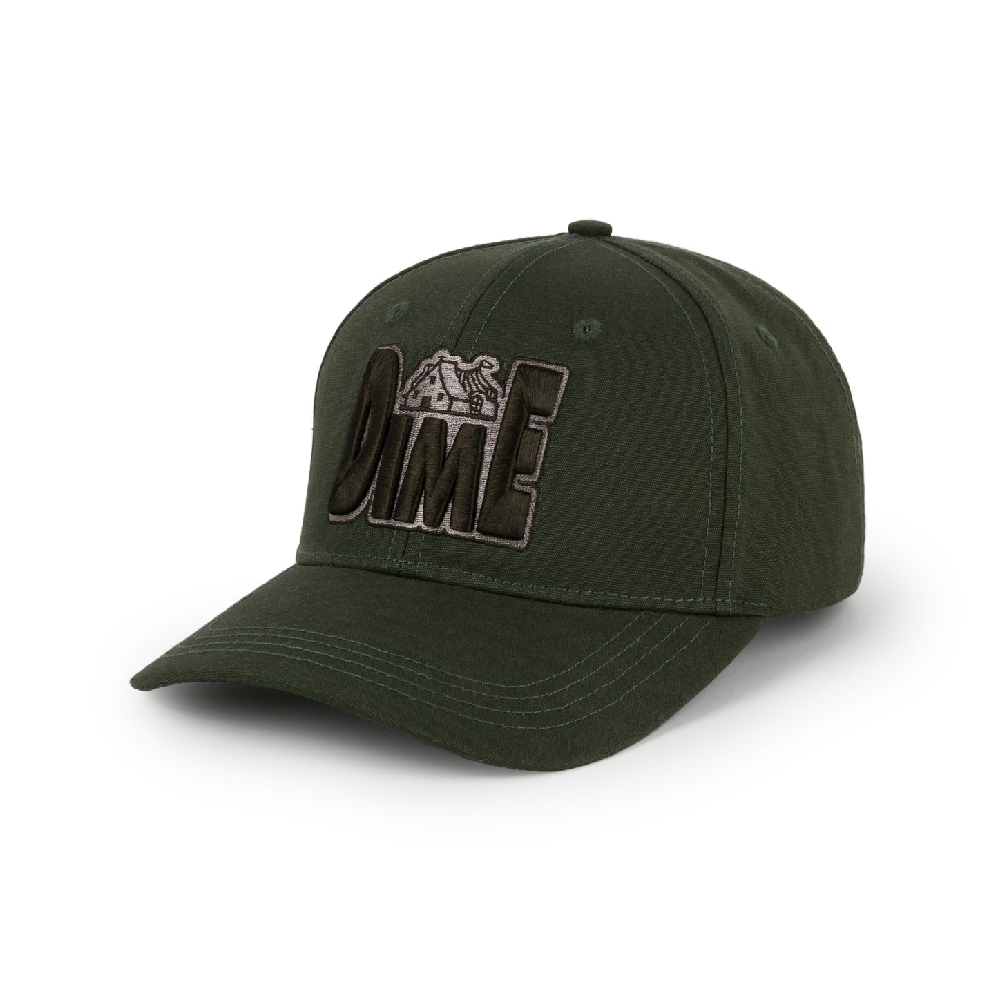 Dime Club Full Fit Hat - Forest