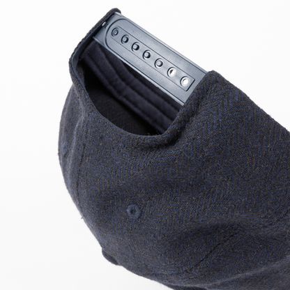 Dime D Full Fit Cap - Herringbone Navy