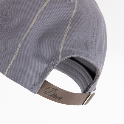 Dime Pinstriped Worker Cap - Gray
