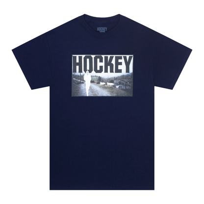 Hockey Priest's Leap Tee - Navy