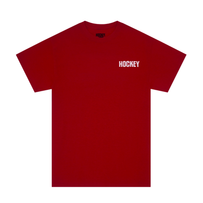 Hockey Support Tee - Cardinal