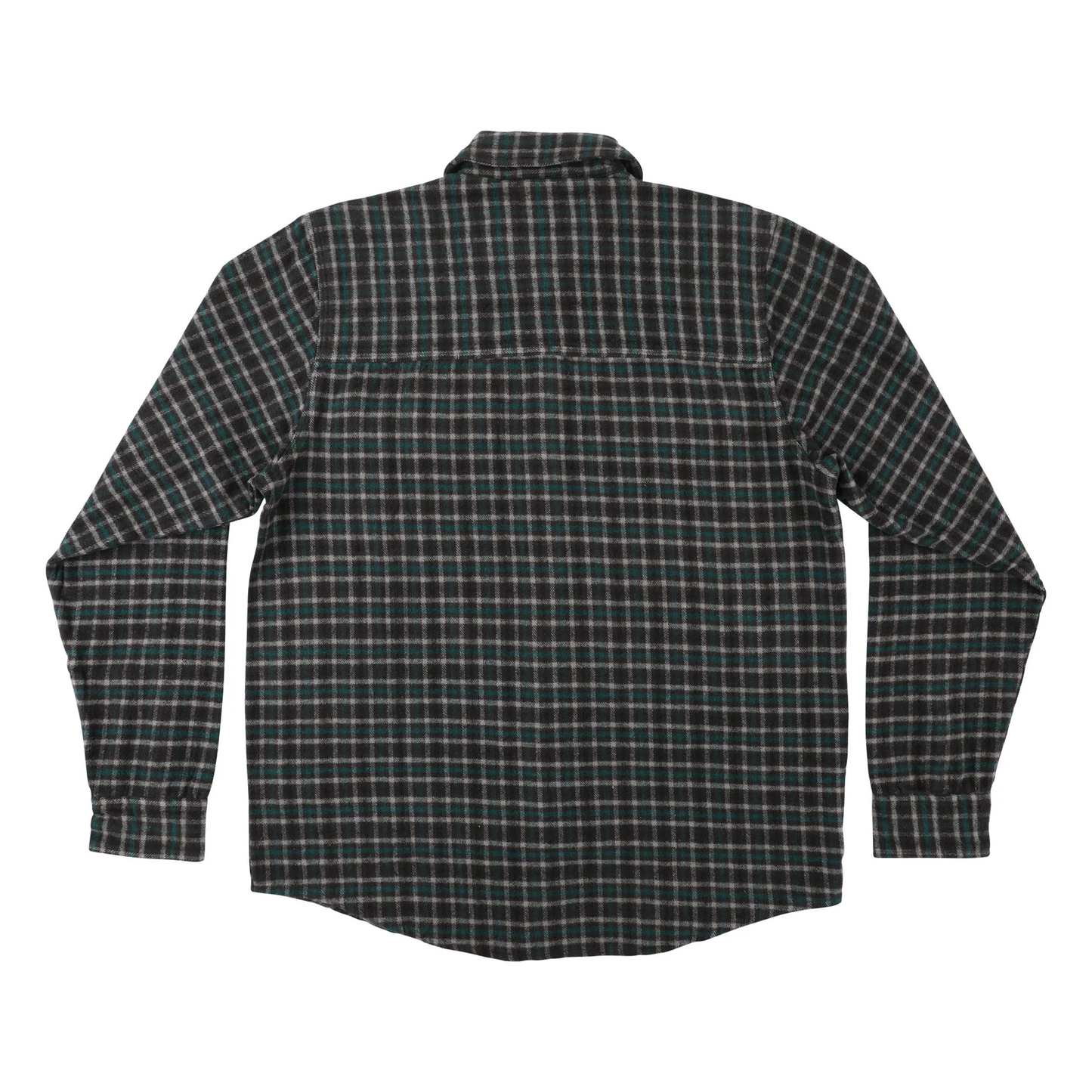 Independent Belmont Flannel Top - Teal / Grey / Black