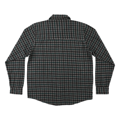 Independent Belmont Flannel Top - Teal / Grey / Black