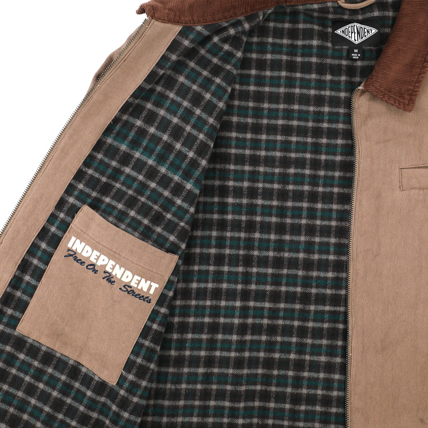 Independent Free On The Streets Canvas Jacket - Dark Sand