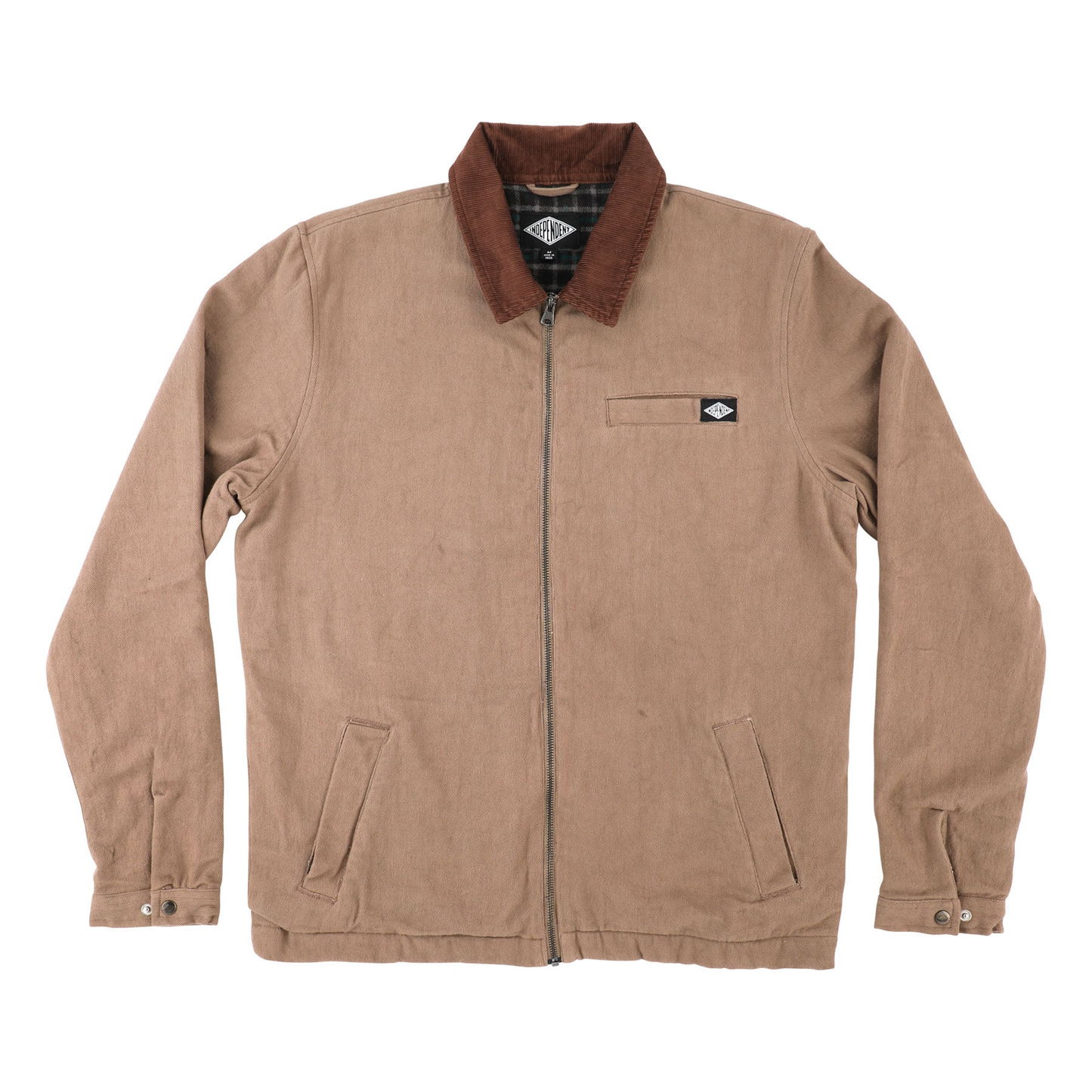Independent Free On The Streets Canvas Jacket - Dark Sand