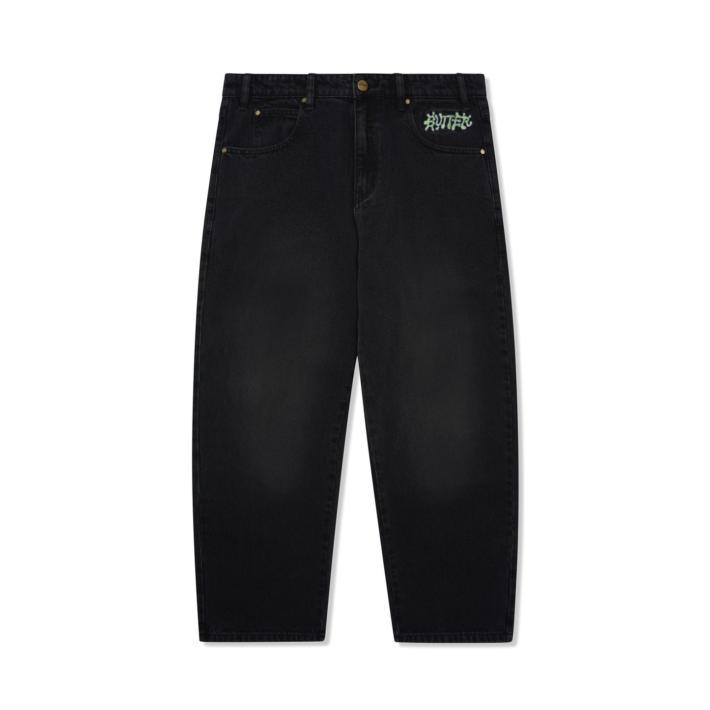 Butter Goods Ink Denim Jeans - Worn Black