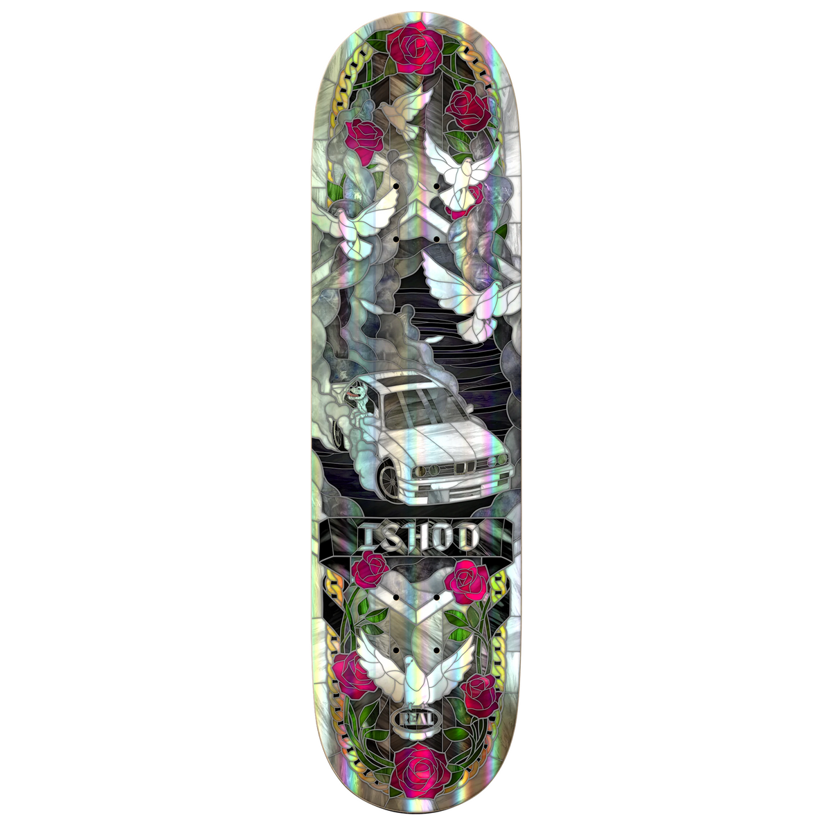 Real Ishod Holographic Cathedral ll Twin Tail Deck - 8.38