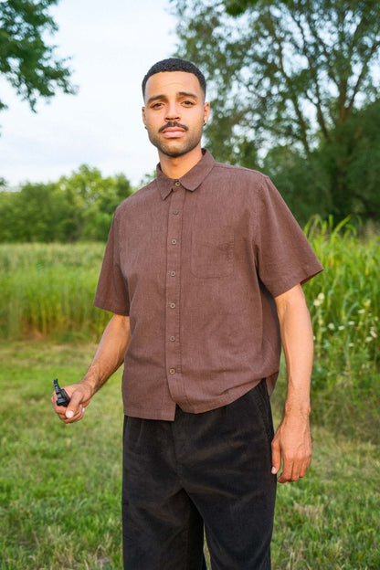 Quasi Kalvin Button Up Shirt - Hickory