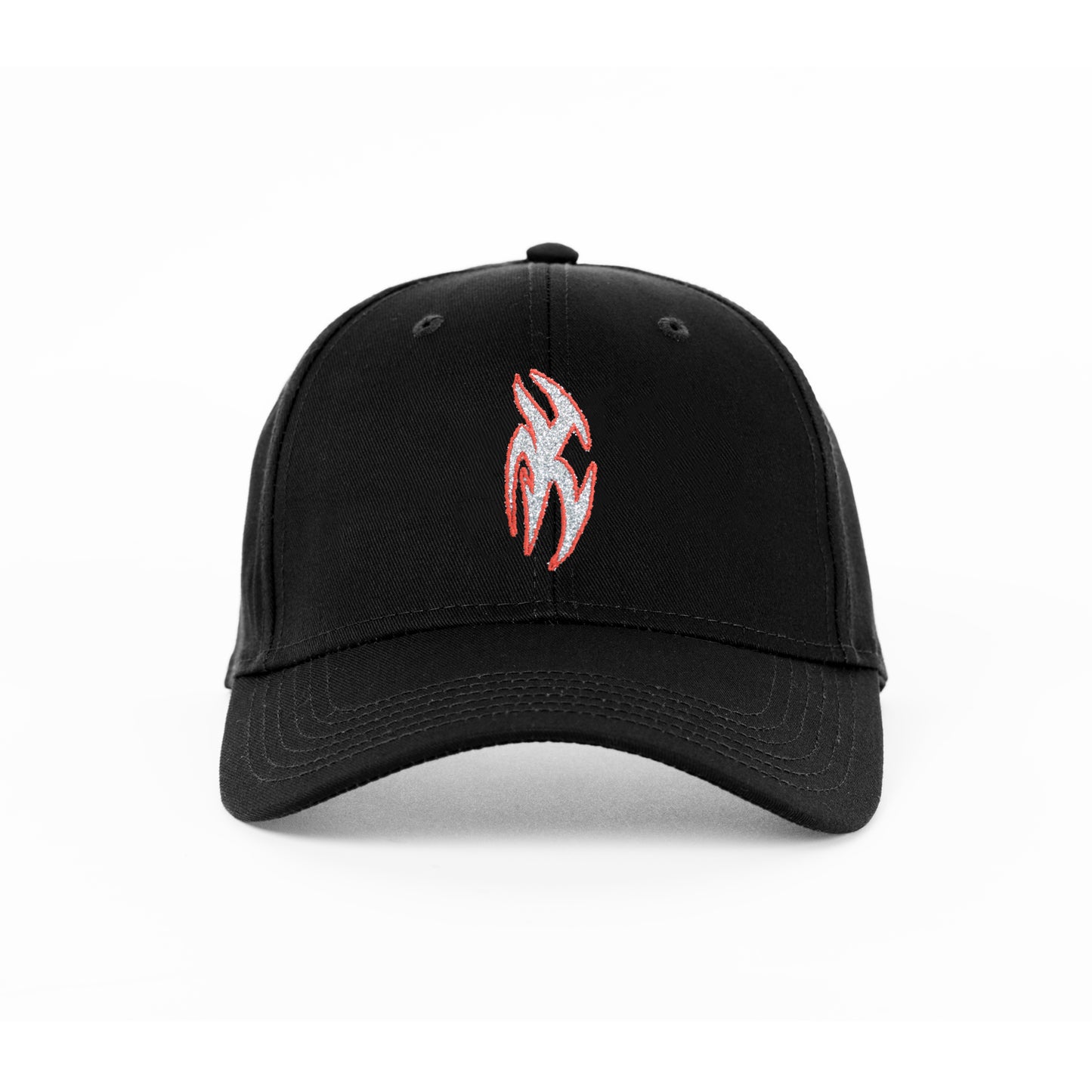 Limosine Shadow Box Hat - Black/Sparkle