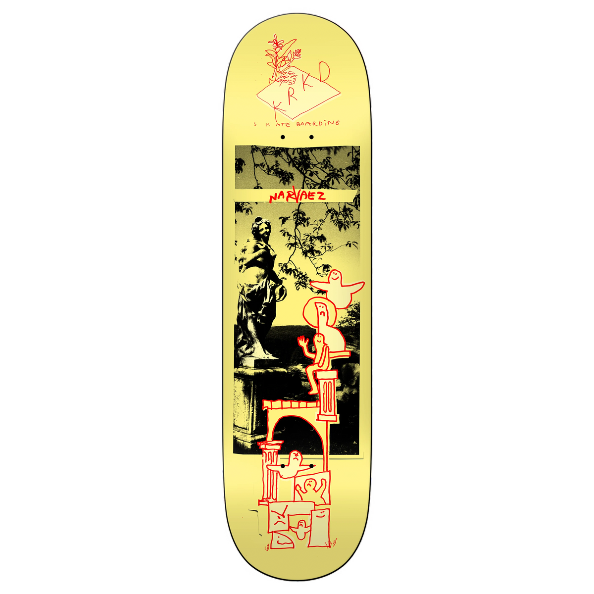 Krooked Narvaez Sculpture Garden Deck - 8.38